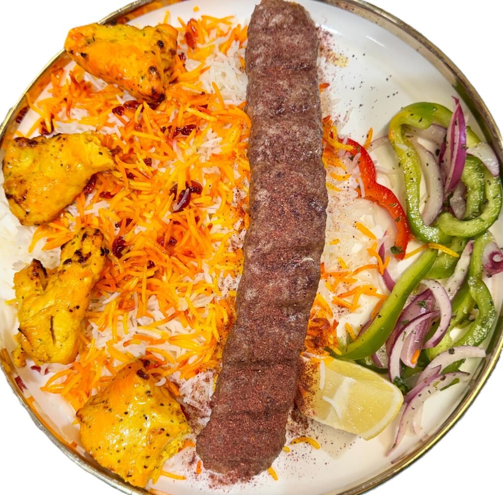 Ground Beef and Chicken Kabob