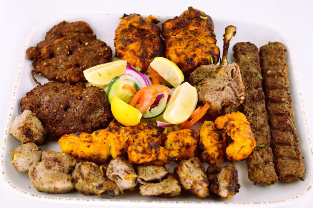 Mixed Kabob (Lamb, Chicken and Ground Beef)